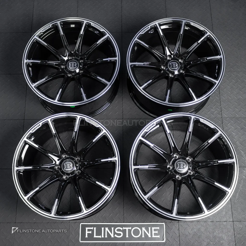 ล้อ Custom Forged ลาย Brabus Platinum Edition Monoblock Z 5-130 สีดำ ขอบ 22 นิ้ว