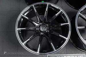 ล้อ Custom Forged ลาย Brabus Platinum Edition Monoblock Z 5-130 สีดำ ขอบ 22 นิ้ว