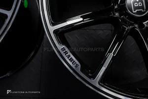 ล้อ Custom Forged ลาย Brabus Platinum Edition Monoblock Z 5-130 สีดำ ขอบ 22 นิ้ว