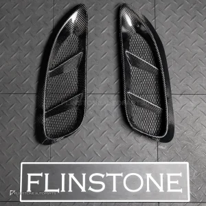ครอบช่องลม ซุ้มล้อหลัง Carbon Fiber Porsche 718 Cayman ทรง เดิมติดรถ