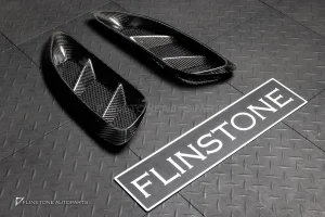 ครอบช่องลม ซุ้มล้อหลัง Carbon Fiber Porsche 718 Cayman ทรง เดิมติดรถ