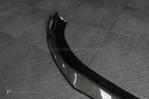 ลิ้นหน้า Carbon Fiber W205 C-Class ทรง BRABUS สำหรับกันชน Avantgarde