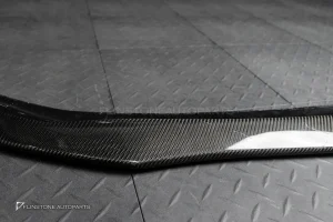 ลิ้นหน้า Carbon Fiber W205 C-Class ทรง BRABUS สำหรับกันชน Avantgarde