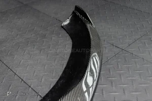 ลิ้นหน้า Carbon Fiber W205 C-Class ทรง BRABUS สำหรับกันชน Avantgarde
