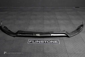 ลิ้นหน้า Carbon Fiber W205 C-Class ทรง BRABUS สำหรับกันชน Avantgarde