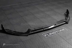 ลิ้นหน้า Carbon Fiber W205 C-Class ทรง BRABUS สำหรับกันชน Avantgarde