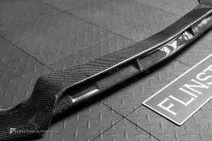 ลิ้นหน้า Carbon Fiber W205 C-Class ทรง BRABUS สำหรับกันชน Avantgarde