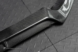 ลิ้นหน้า Carbon Fiber W205 C-Class ทรง BRABUS สำหรับกันชน Avantgarde