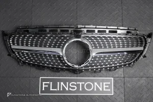 กระจังหน้า W213 E-Class ทรง Diamond มีกล้องหน้า