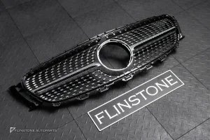 กระจังหน้า W213 E-Class ทรง Diamond มีกล้องหน้า