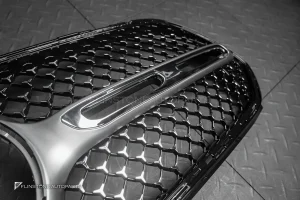 กระจังหน้า W254 GLC-Class ทรง Diamond สีดำ-โครเมี่ย