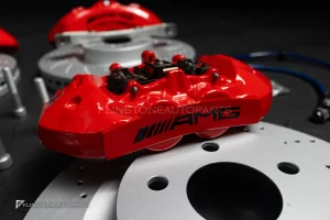 ชุดเบรค AMG สีแดง สำหรับ W204 W207 R230