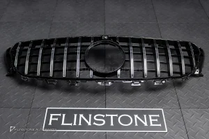 กระจังหน้า W213 E-Class ทรง GT สีดำขอบโครเมี่ยม
