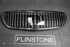 กระจังหน้า W213 E-Class ทรง Maybach สี โครเมี่ยม-ดำเงา