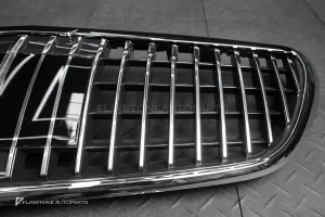 กระจังหน้า W213 E-Class ทรง Maybach สี โครเมี่ยม-ดำเงา