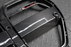 กระจังหน้า Dry Carbon USUS Autoclave สำหรับ BMW M4 G82 ทรง M4 CSL