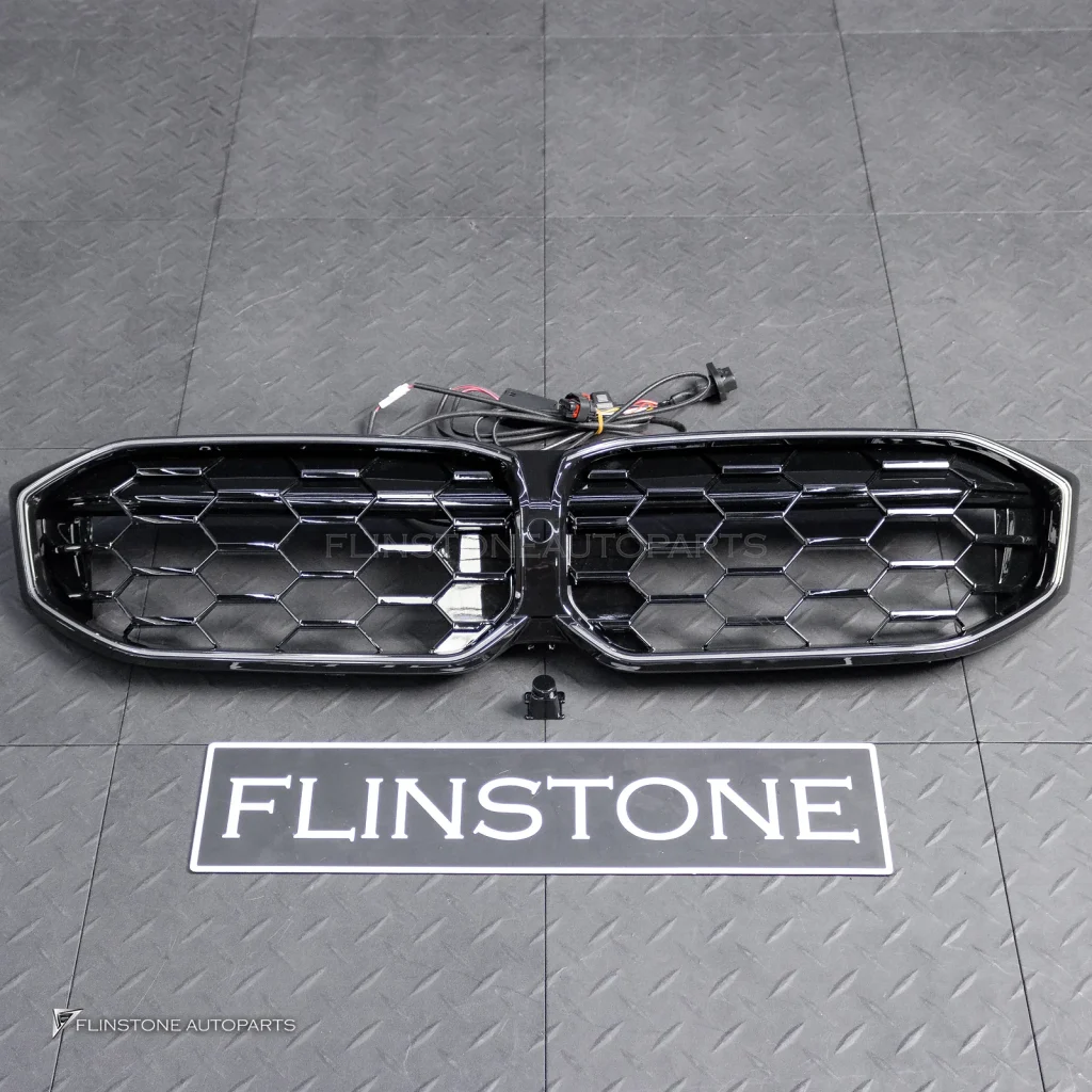 กระจังหน้า LED BMW G20 Series 3 LCI ทรง Diamond สีดำเงา