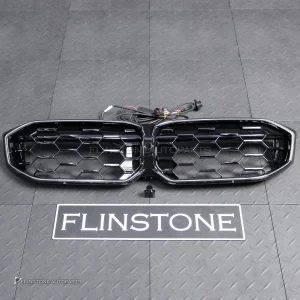 กระจังหน้า LED BMW G20 Series 3 LCI ทรง Diamond สีดำเงา