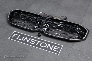 กระจังหน้า LED BMW G20 Series 3 LCI ทรง Diamond สีดำเงา