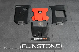 ฝาครอบเครื่อง Carbon Fiber W464 G-Class ทรง G800