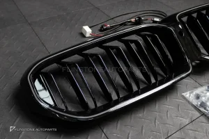 กระจังหน้า LED BMW G30 series 5 LCI เส้นคู่