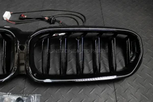 กระจังหน้า LED BMW G30 series 5 LCI เส้นคู่