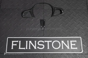ครอบแปะพวงมาลัย Carbon Fiber สำหรับ G Series M-Sport