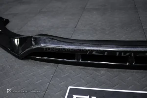 ลิ้นหน้า BMW G32 series 6 ทรง Maxton Design สีดำเงา