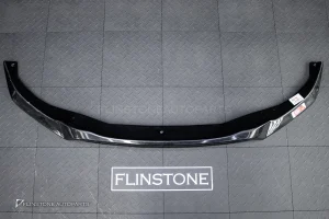 ลิ้นหน้า BMW G32 series 6 ทรง Maxton Design สีดำเงา