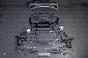 ชุดกันชนหน้า สำหรับ W206 C-Class ทรง AMG Dynamic
