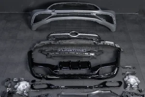 ชุดกันชนหน้า สำหรับ W206 C-Class ทรง AMG Dynamic