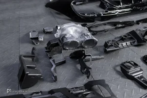 ชุดกันชนหน้า สำหรับ W206 C-Class ทรง AMG Dynamic