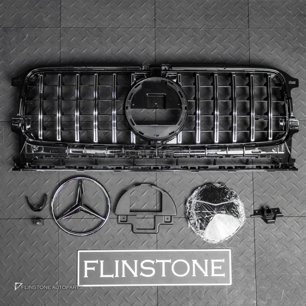 grille with glass star W464 G-Class style G63 AMG