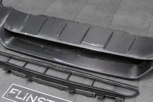 ลิ้นหน้า Carbon Fiber PORCHE CAYENNE E3 9Y0.2 ทรง USUS AUTOCLAVE V.1