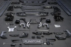 ชุดแต่งรอบคัน PORSCHE CAYENNE COUPE E3 Facelift ทรง TUBRO GT