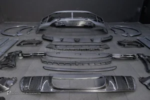 ชุดแต่งรอบคัน PORSCHE CAYENNE COUPE E3 Facelift ทรง TUBRO GT