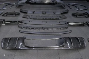 ชุดแต่งรอบคัน PORSCHE CAYENNE COUPE E3 Facelift ทรง TUBRO GT