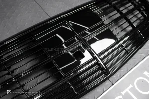กระจังหน้า สำหรับ W223 S-Class สีดำเงา ทรงเดิมติดรถ