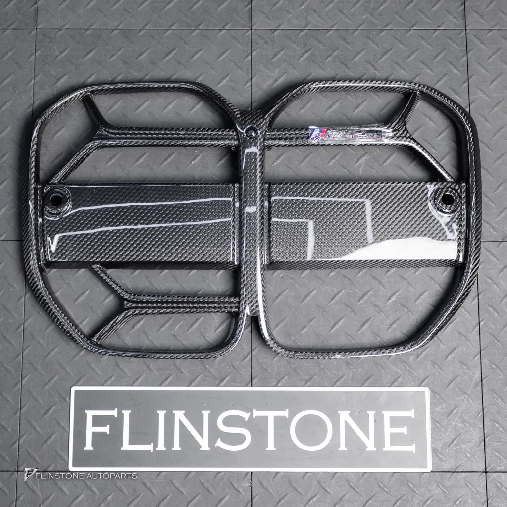 กระจังหน้า Carbon fiber สำหรับ BMW G22 Series 4 ทรง CSL