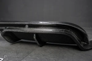 ดิฟฟิวเซอร์ Carbon Fiber สำหรับ PORSCHE 718 Cayman Boxster ทรง CMST