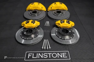 ชุดเบรค พร้อม จานเบรค Ceramic สำหรับ Porsche Cayenne E3 แท้ 440mm + 410mm 10 pistons + 4 pistons