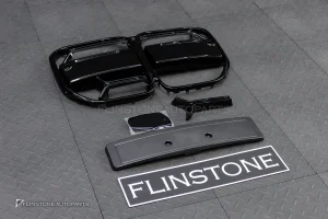 กระจังหน้า สำหรับ BMW G22 Series 4 ทรง CSL สีดำเงา