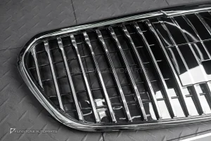 กระจังหน้า W223 S-Class ทรง Maybach สำหรับกันชนทรงเดิมติดรถ