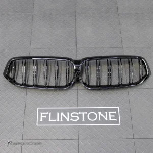 กระจังหน้า BMW G32 Series 6 LCI เส้นคู่ สีดำเงา