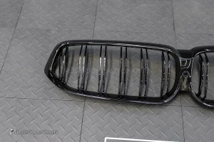 กระจังหน้า BMW G32 Series 6 LCI เส้นคู่ สีดำเงา