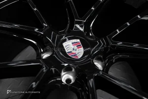 ล้อ Custom forged ลาย Turbo GT สีดำเงา ขอบ 22 5-130
