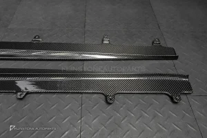 สเกิร์ตข้าง Carbon fiber สำหรับ BMW G42 Series 2 ทรง Future design