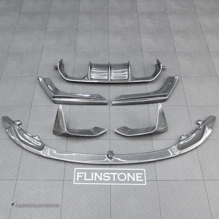 Front Lip + Spliter + Diffuser Carbon fiber for BMW F82 M4 style M performance