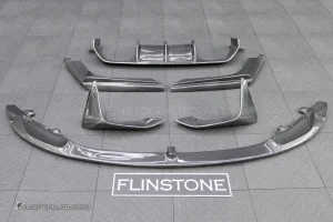 ลิ้นหน้า + Spliter + ดิฟฟิวเซอร์ Carbon fiber สำหรับ BMW F82 M4 ทรง M performance