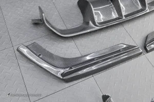 ลิ้นหน้า + Spliter + ดิฟฟิวเซอร์ Carbon fiber สำหรับ BMW F82 M4 ทรง M performance